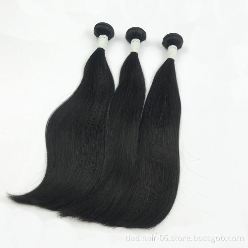 Wholesale Super Double Drawn Natural Color Malaysian Human Hair extension